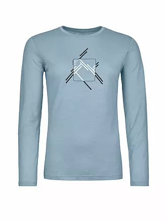 ORTOVOX | Maglietta funzionale da donna Cutout 185 Merino | hellblau